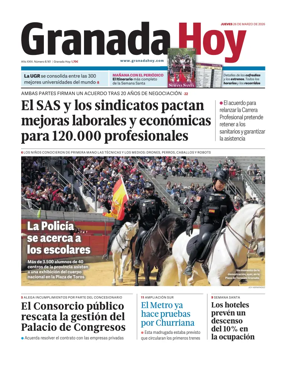 Cover of Granada Hoy