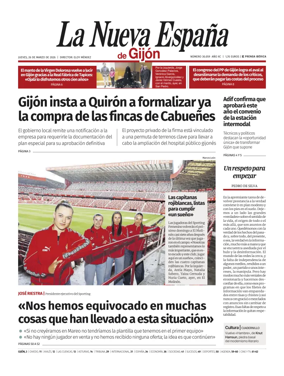 Cover of La Nueva Espana (Gijon)