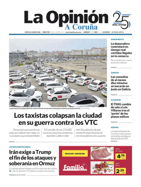 Cover of La Opinion de A Coruna