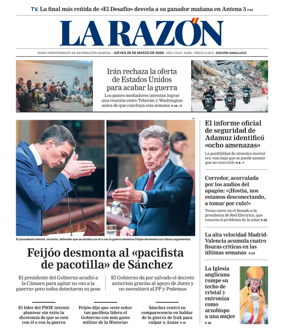 Cover of La Razon (Andalucia)