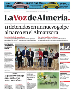 Cover of La Voz de Almeria