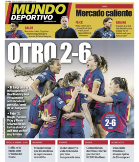 Cover of Mundo Deportivo (Barcelona)