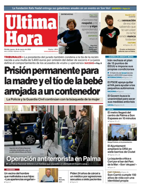 Cover of Ultima Hora
