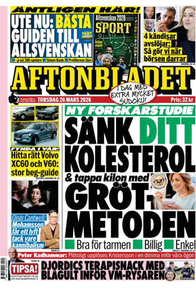 Cover of Aftonbladet