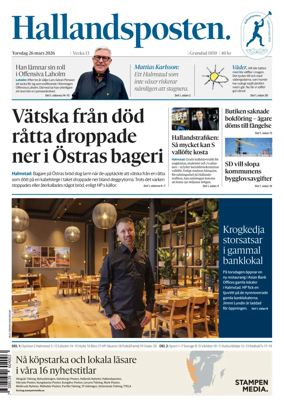Cover of Hallandsposten