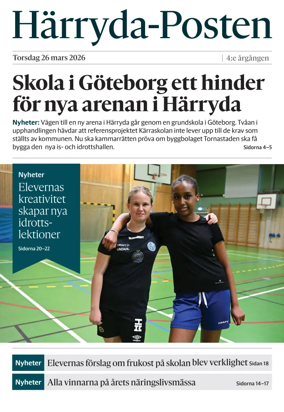 Cover of Harryda-Posten