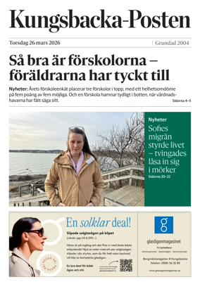 Cover of Kungsbacka-Posten