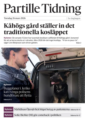 Cover of Partille Tidning