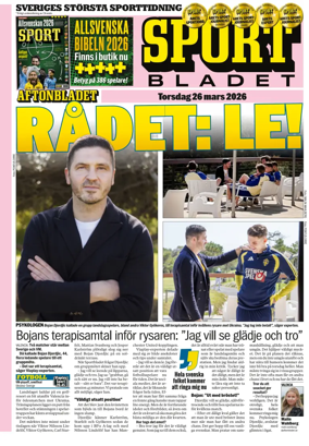 Cover of Sportbladet