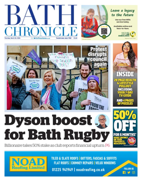 Cover of Bath Chronicle