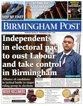 Cover of Birmingham Post