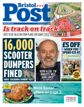 Cover of Bristol Post