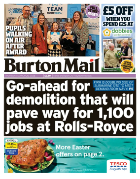 Cover of Burton Mail
