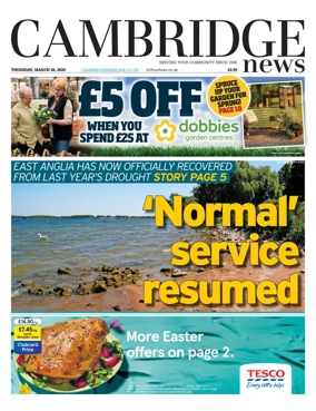 Cover of Cambridge News