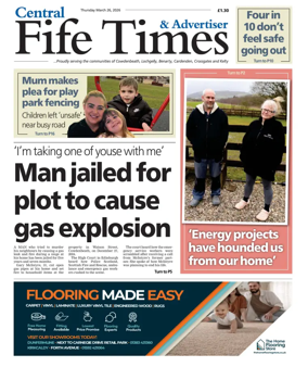 Cover of Central Fife Times