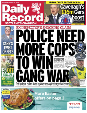 Cover of Daily Record