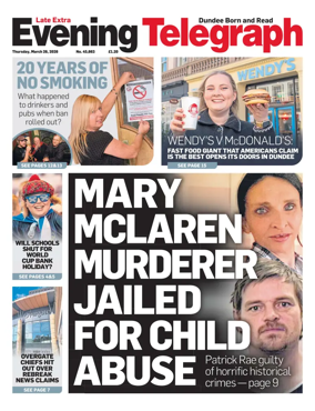 Cover of Evening Telegraph (First Edition)