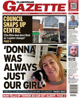 Cover of Glamorgan Gazette