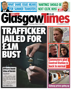 Cover of Glasgow Times