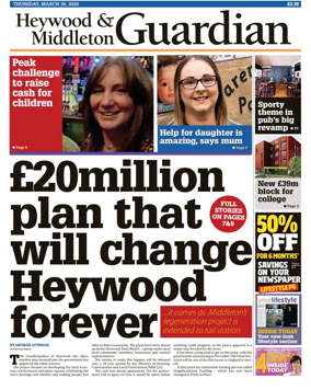 Cover of Heywood Advertiser