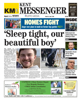 Cover of Kent Messenger Maidstone