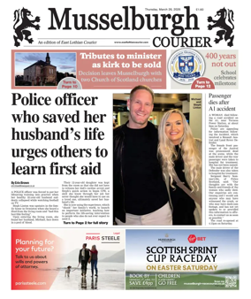 Cover of Musselburgh Courier