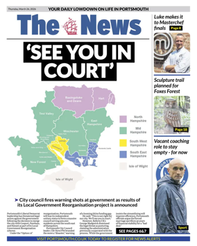 Cover of Portsmouth News