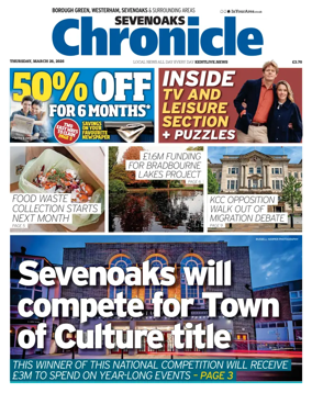 Cover of Sevenoaks Chronicle
