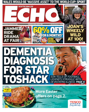 Cover of South Wales Echo