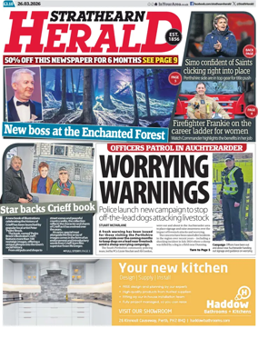 Cover of Strathearn Herald