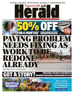 Cover of Tamworth Herald
