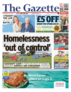 Cover of Teesside Evening Gazette