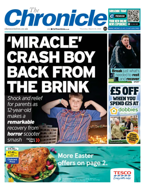 Cover of The Chronicle (South Tyneside and Durham)