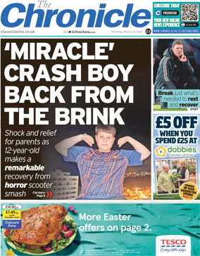 Cover of The Chronicle (UK)