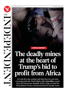 Cover of The Independent