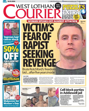 Cover of West Lothian Courier