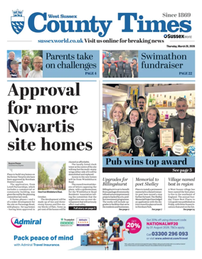 Cover of West Sussex County Times