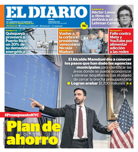 Cover of El Diario