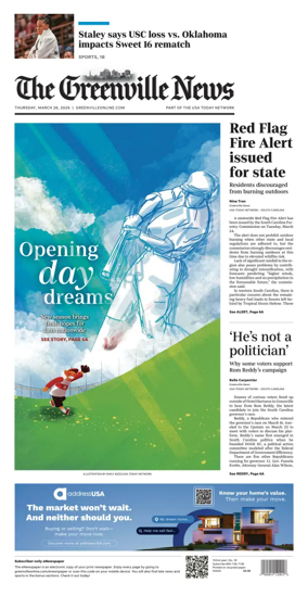 Cover of The Greenville News