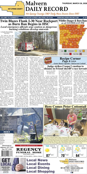 Cover of Malvern Daily Record