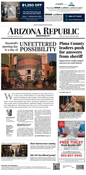 Cover of The Arizona Republic