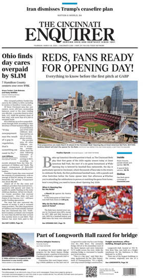 Cover of The Cincinnati Enquirer