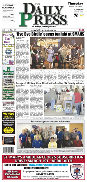 Cover of The Daily Press