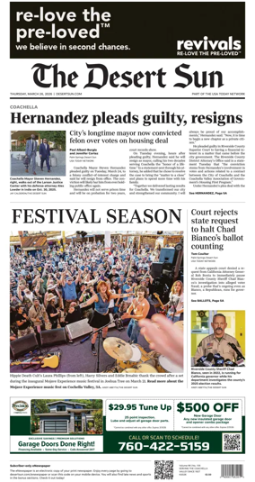 Cover of The Desert Sun