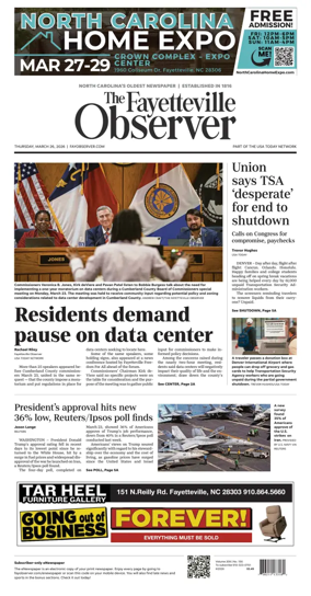 Cover of The Fayetteville Observer