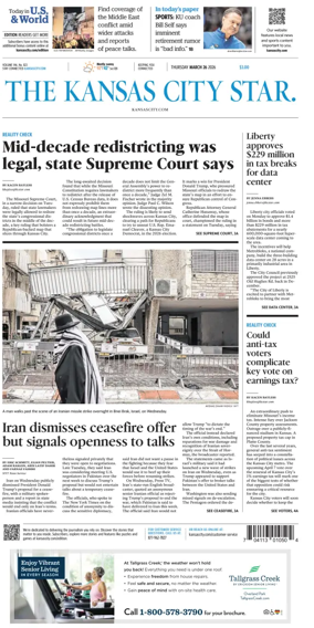Cover of The Kansas City Star