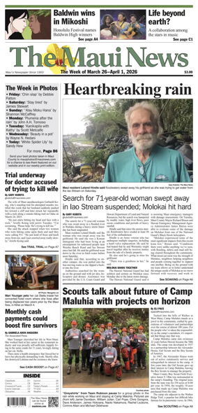 Cover of The Maui News
