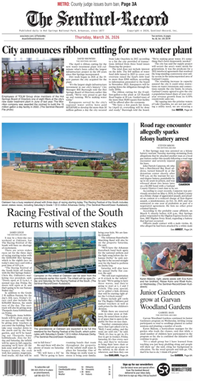 Cover of The Sentinel-Record