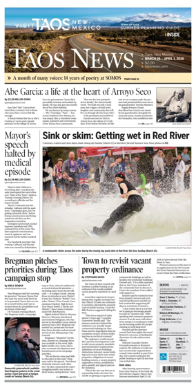 Cover of The Taos News