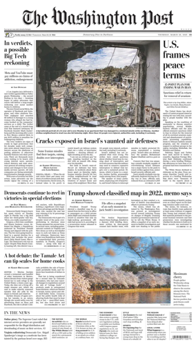 Cover of The Washington Post